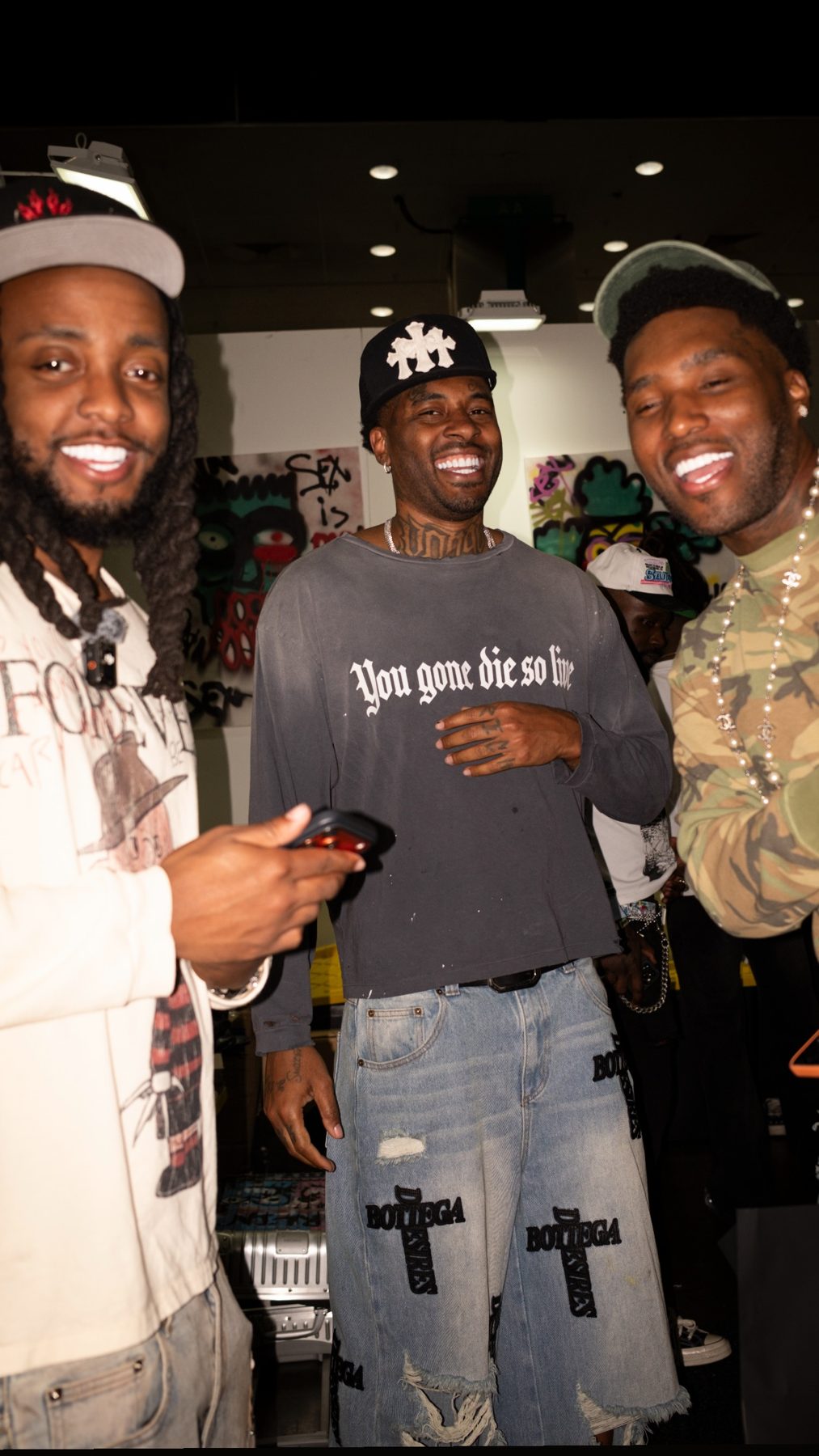You gone die so live tee at ComplexCon
