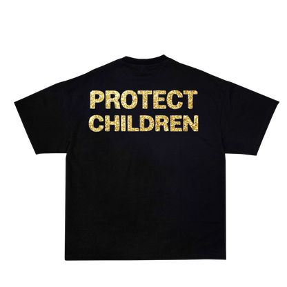 Protect Children Tee-Black