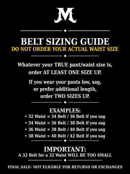 1504 x BREADWINNER Studded Belt-Gold