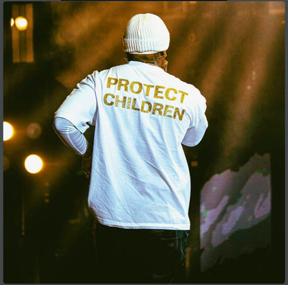 Protect Children Tee-White