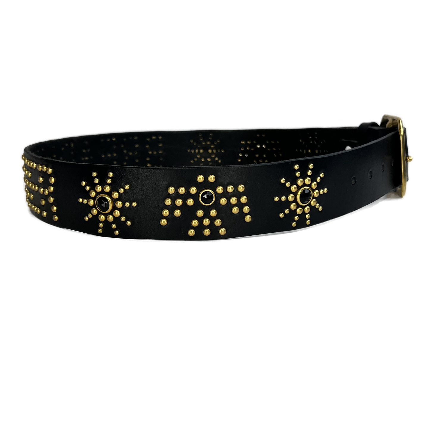 1504 x BREADWINNER Studded Belt-Gold
