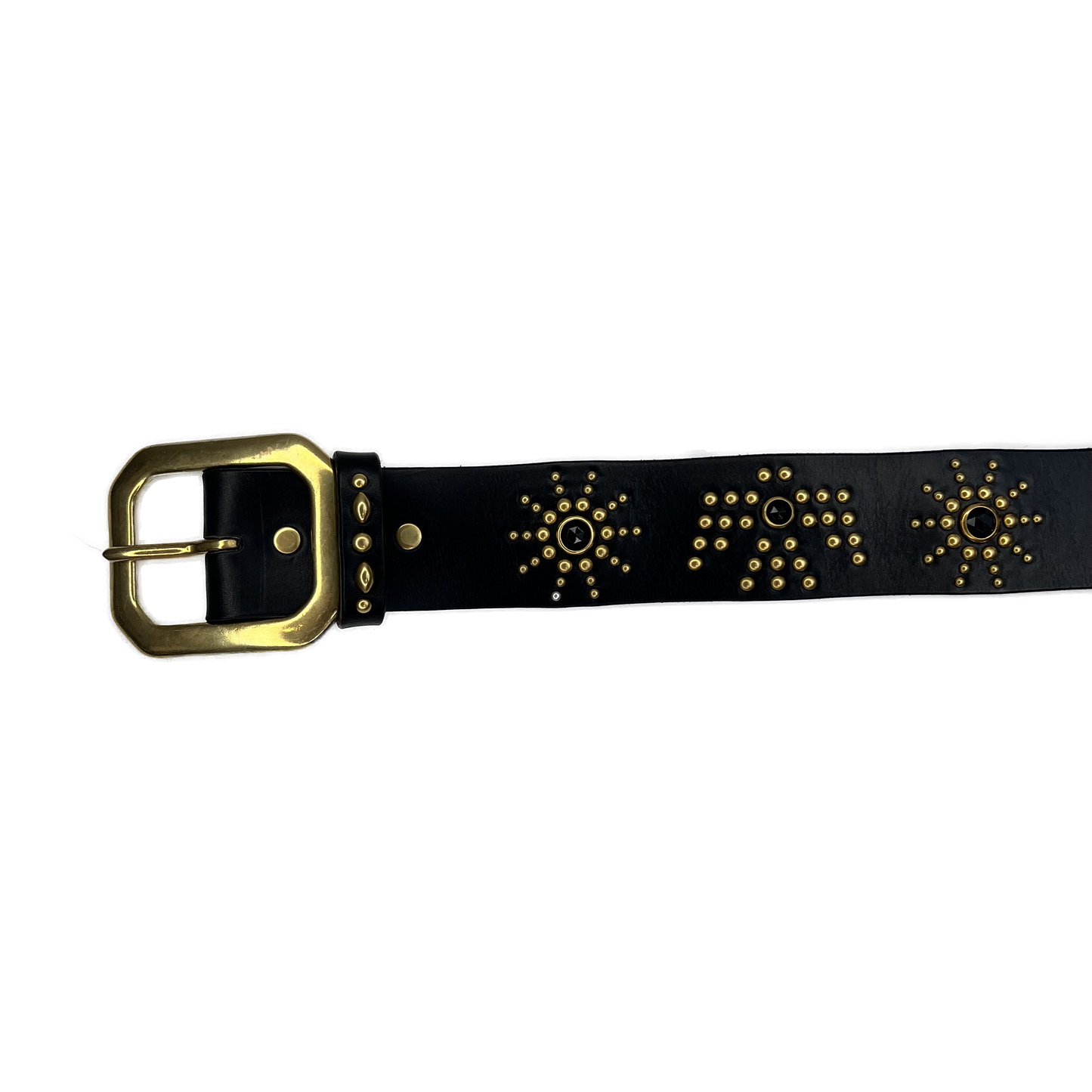 1504 x BREADWINNER Studded Belt-Gold