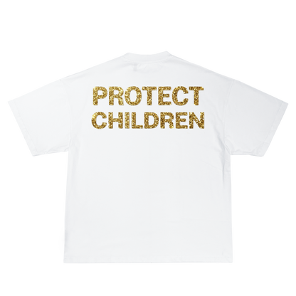 Protect Children Tee-White